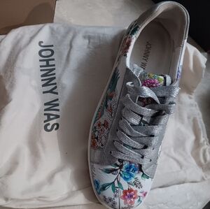 Johnny Was Floral Women's Sneakers - Multicolor